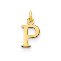 Load image into Gallery viewer, 14ky Cutout Letter P Initial Pendant
