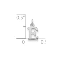Load image into Gallery viewer, 14kw Cutout Letter E Initial Pendant
