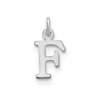 Load image into Gallery viewer, 14kw Cutout Letter F Initial Pendant
