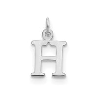 Load image into Gallery viewer, 14kw Cutout Letter H Initial Pendant
