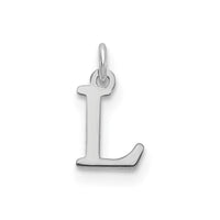 Load image into Gallery viewer, 14kw Cutout Letter L Initial Pendant
