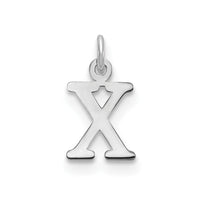 Load image into Gallery viewer, 14kw Cutout Letter X Initial Pendant
