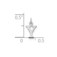 Load image into Gallery viewer, 14kw Cutout Letter Y Initial Pendant
