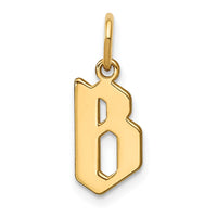 Load image into Gallery viewer, 14KY Letter B Initial Pendant
