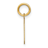 Load image into Gallery viewer, 14KY Letter G Initial Pendant
