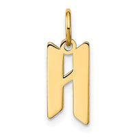 Load image into Gallery viewer, 14KY Letter H Initial Pendant
