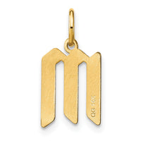 Load image into Gallery viewer, 14KY Letter M Initial Pendant
