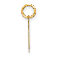 Load image into Gallery viewer, 14KY Letter N Initial Pendant
