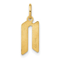 Load image into Gallery viewer, 14KY Letter N Initial Pendant
