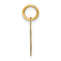 Load image into Gallery viewer, 14KY Letter O Initial Pendant
