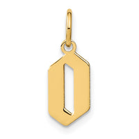 Load image into Gallery viewer, 14KY Letter O Initial Pendant
