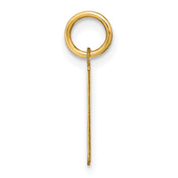 Load image into Gallery viewer, 14KY Letter R Initial Pendant
