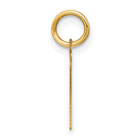 Load image into Gallery viewer, 14KY Letter T Initial Pendant
