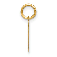 Load image into Gallery viewer, 14KY Letter V Initial Pendant
