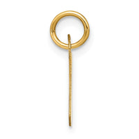 Load image into Gallery viewer, 14KY Letter W Initial Pendant
