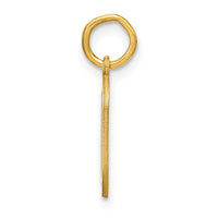 Load image into Gallery viewer, 14ky Letter D Initial Pendant
