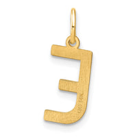 Load image into Gallery viewer, 14ky Letter E Initial Pendant
