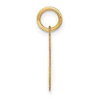 Load image into Gallery viewer, 14ky Letter G Initial Pendant
