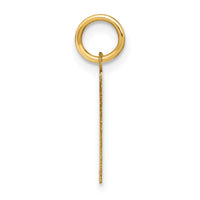 Load image into Gallery viewer, 14ky Letter H Initial Pendant
