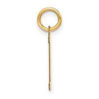 Load image into Gallery viewer, 14ky Letter I Initial Pendant
