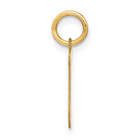 Load image into Gallery viewer, 14ky Letter J Initial Pendant
