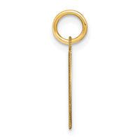 Load image into Gallery viewer, 14ky Letter M Initial Pendant
