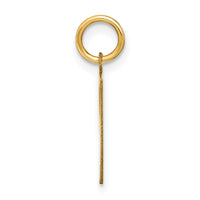 Load image into Gallery viewer, 14ky Letter P Initial Pendant
