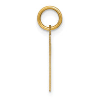 Load image into Gallery viewer, 14ky Letter R Initial Pendant
