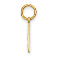 Load image into Gallery viewer, 14ky Letter A Initial Pendant
