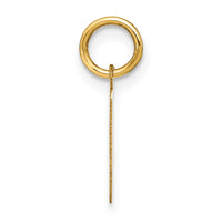 Load image into Gallery viewer, 14ky Letter E Initial Pendant
