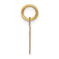Load image into Gallery viewer, 14ky Letter F Initial Pendant
