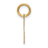 Load image into Gallery viewer, 14ky Letter G Initial Pendant
