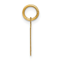 Load image into Gallery viewer, 14ky Letter H Initial Pendant
