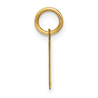 Load image into Gallery viewer, 14ky Letter I Initial Pendant
