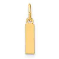 Load image into Gallery viewer, 14ky Letter I Initial Pendant
