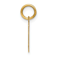 Load image into Gallery viewer, 14ky Letter N Initial Pendant
