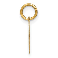 Load image into Gallery viewer, 14ky Letter O Initial Pendant
