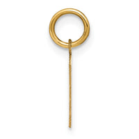 Load image into Gallery viewer, 14ky Letter P Initial Pendant
