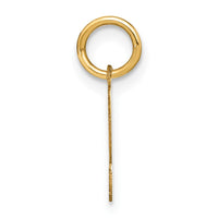 Load image into Gallery viewer, 14ky Letter S Initial Pendant
