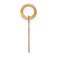 Load image into Gallery viewer, 14ky Letter V Initial Pendant
