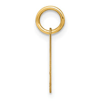 Load image into Gallery viewer, 14ky Initial Letter H Initial Charm
