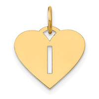 Load image into Gallery viewer, 14ky Initial Letter I Initial Charm
