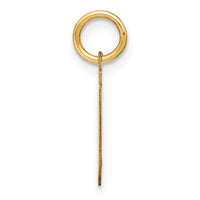 Load image into Gallery viewer, 14ky Lowercase Letter G Initial Pendant
