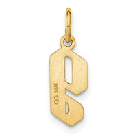 Load image into Gallery viewer, 14ky Lowercase Letter G Initial Pendant
