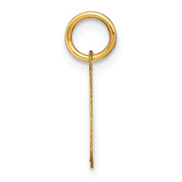 Load image into Gallery viewer, 14ky Lowercase Letter H Initial Pendant
