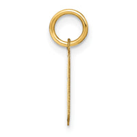 Load image into Gallery viewer, 14ky Lowercase Letter K Initial Pendant
