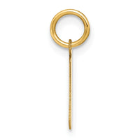 Load image into Gallery viewer, 14ky Lowercase Letter L Initial Pendant
