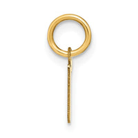 Load image into Gallery viewer, 14ky Lowercase Letter R Initial Pendant
