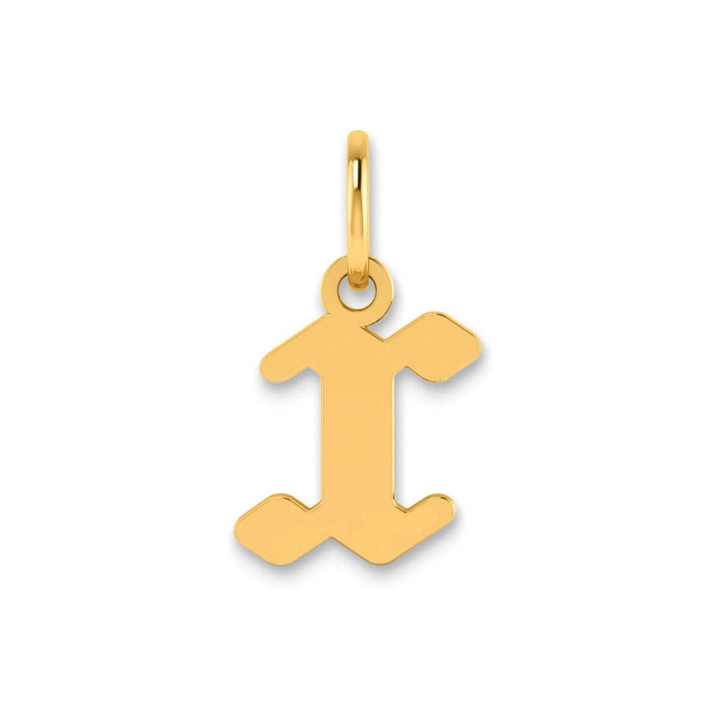 14ky Lowercase Letter X Initial Pendant