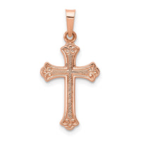 Load image into Gallery viewer, 14k Rose Gold Cross Pendant
